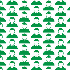 Pattern background people user icon