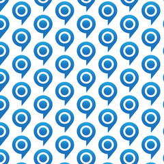 Pattern background target bubble icon