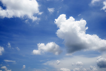 Blue-sky with cloud