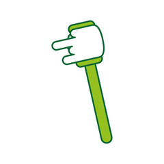 honey stick isolated icon vector illustration design