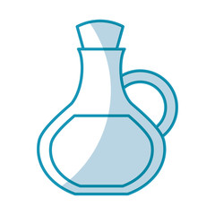 oil jasr spa bottle vector illustration design