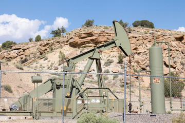 Oil pumping outside Farmington, NM
