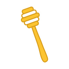 honey stick isolated icon vector illustration design
