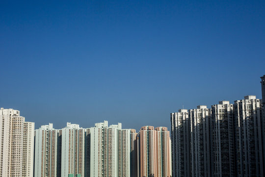 High Rise Public Housing Estate In Hong Kong