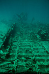 Old ship wreck