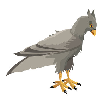 Hippogriff Greek Mythological Creature Legendary Beast Vector Illustration