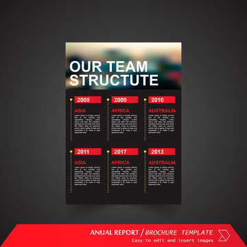 Anual Report , Brochure Template - page 06