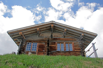 Alphüte, Adelboden, Schweiz