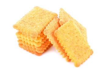 Biscuits isolated on white