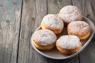 Delicious lush donuts