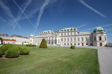 Fototapeta premium Upper Belvedere. Main palace complex Belvedere. Austria.