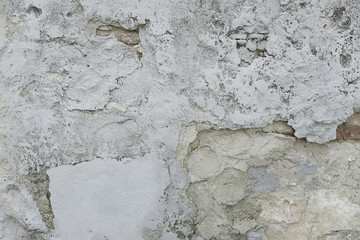 Obraz na płótnie Canvas Old grey concrete wall background texture