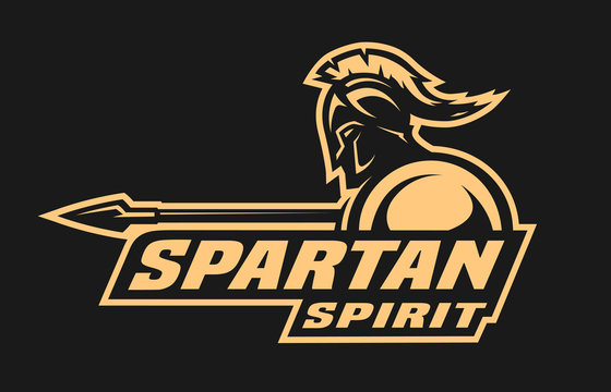 Spartan spirit. Symbol, logo.