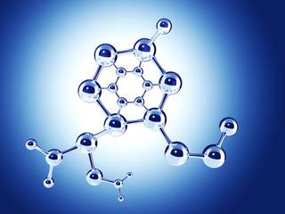 Abstract molecular structure