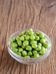 Fresh green pea