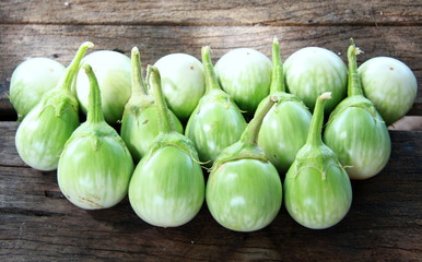 Eggplant and vegetable