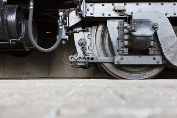 Steam locomotive wheels or steam train wheels