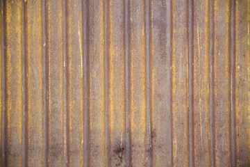 Close up texture, the vintage rusty of metallic wall. abstract background for mapping 3D object interior or exterior design.