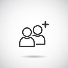 People Icon work group Team Vector