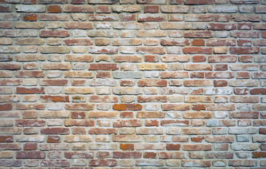 Obraz premium Stare tekstury ściany z czerwonej cegły i tła