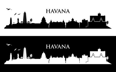 Havana skyline, Cuba