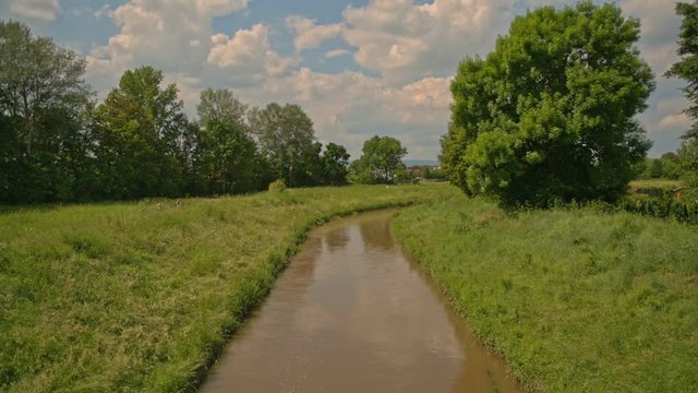 Karben Germany Hesse Nidda River