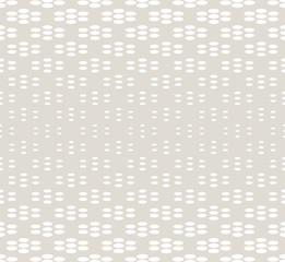 geometric seamless floral halftone vector pattern