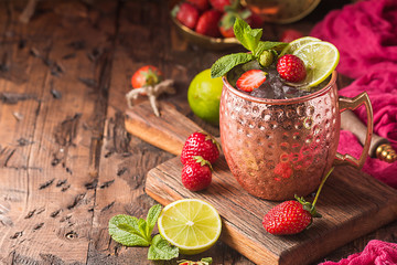 Moscow mule cocktail