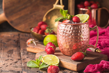 Moscow mule cocktail