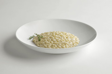 Bowl of Cheese risotto