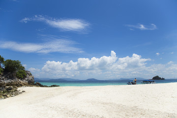 Travel the Andaman Sea in Thailand.