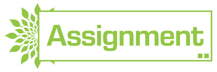 Assignment Leaves Circular Bar 