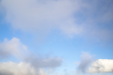 Blue sky and clouds
