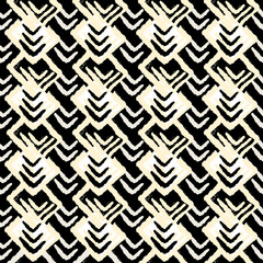 Seamless repeating textile, ink brush strokes pattern in doodle grunge texture style.Handdrawn trendy design, watercolor blotted background for a logo, cards, invitations, posters, banners.