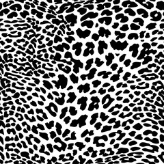 Fashion leopard exotic seamless pattern.
