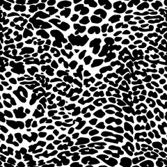 Fashion leopard exotic seamless pattern.