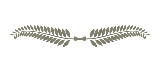 Laurel symbol vector