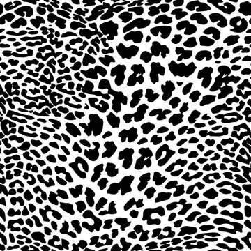 Fashion leopard exotic seamless pattern.