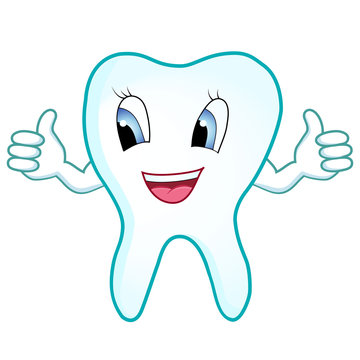 Tooth smiling icon