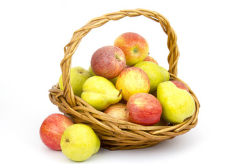 fresh fruits in a basket