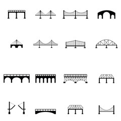 bridge icon set