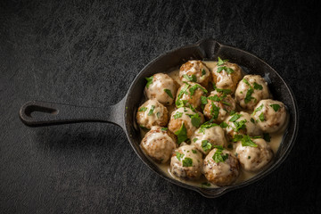 北欧風ミートボール　Swedish style meatball