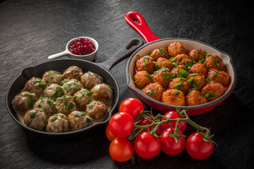 北欧風ミートボール　Swedish style meatball