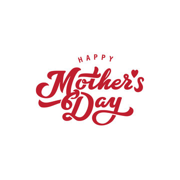 Mother's Day Calligraphy Lettering vector design