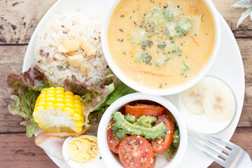 One plate lunch