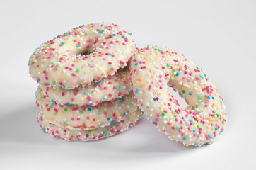 Stack of sugar cookies