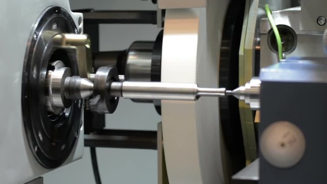 CNC grinding machine.