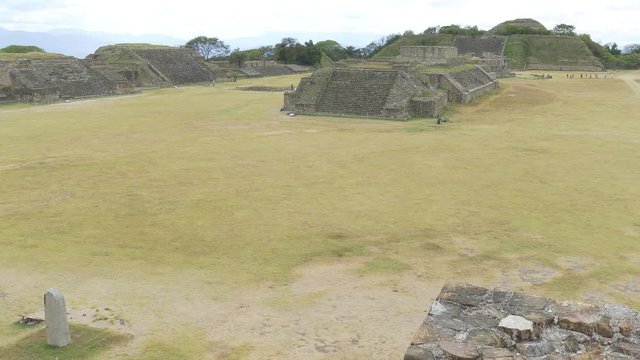オアハカのモンテ・アルバン古代遺跡