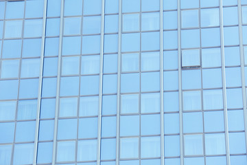Fototapeta premium Building with tinted windows as background