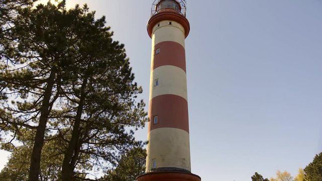 Sea beacon near National Park Curonian Spit. Nida. Lithuania